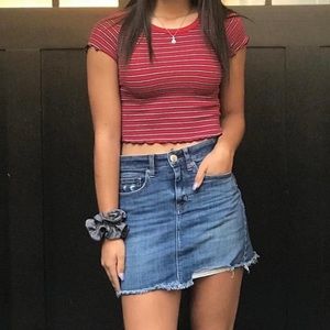 Denim American Eagle Jean Skirt
